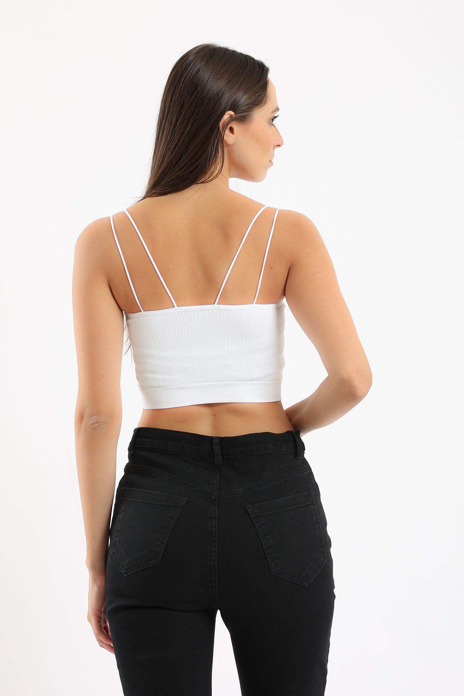 Spaghetti Straps Cropped Top - Carina - ÙƒØ§Ø±ÙŠÙ†Ø§