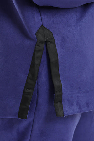 Sports Sweatshirt With 2 Slits - Clue Wear