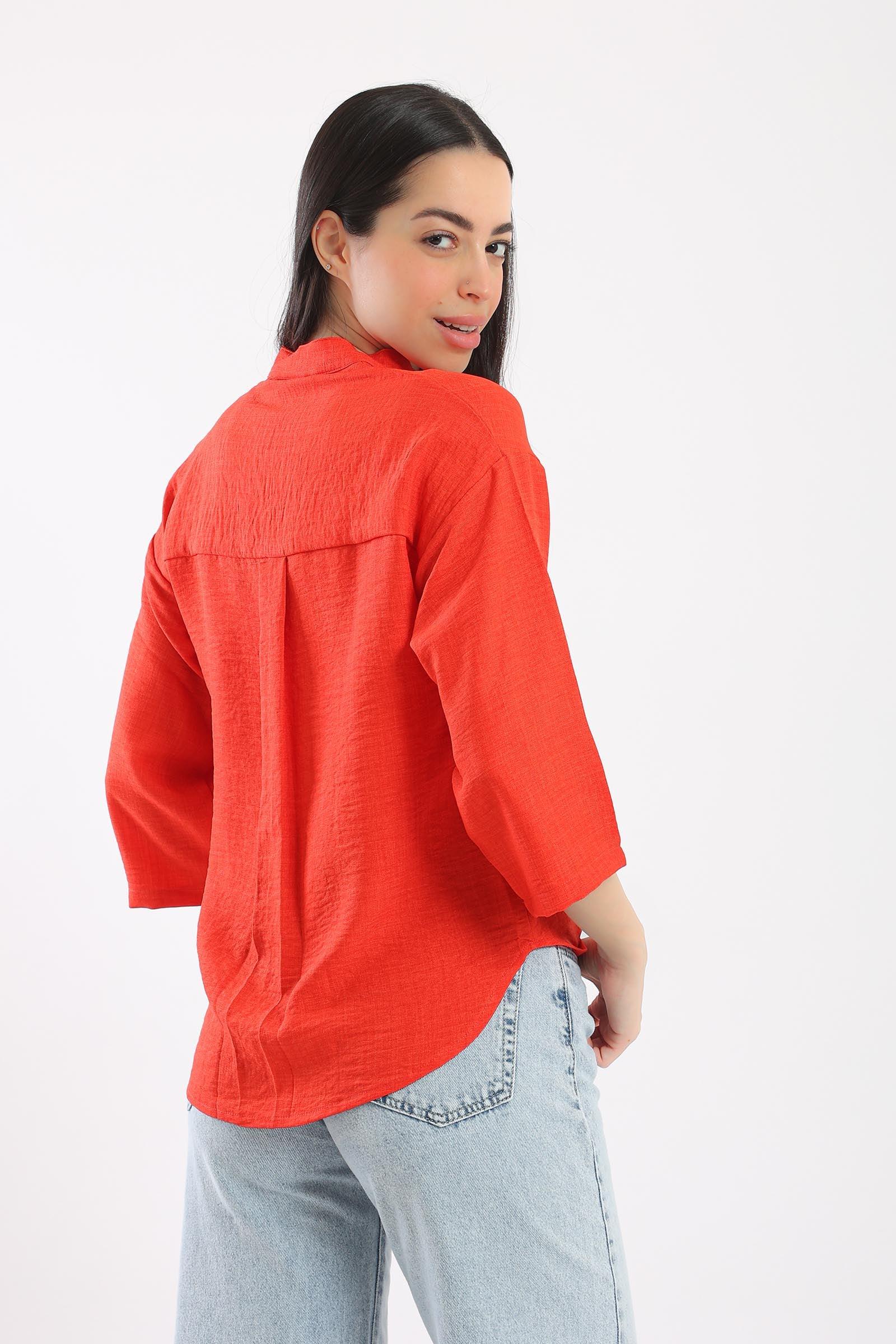 Stand Collar Shirt - Clue Wear