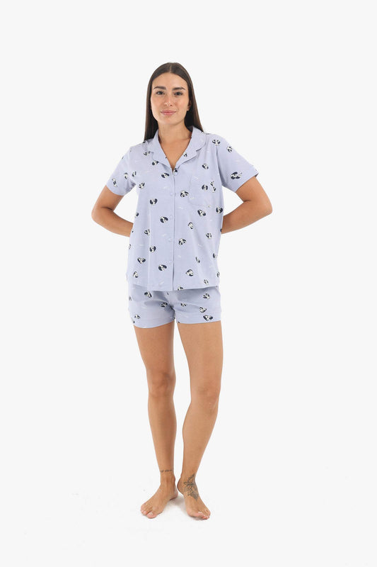 "Stitch" Printed Pyjama Set - Carina - ÙƒØ§Ø±ÙŠÙ†Ø§