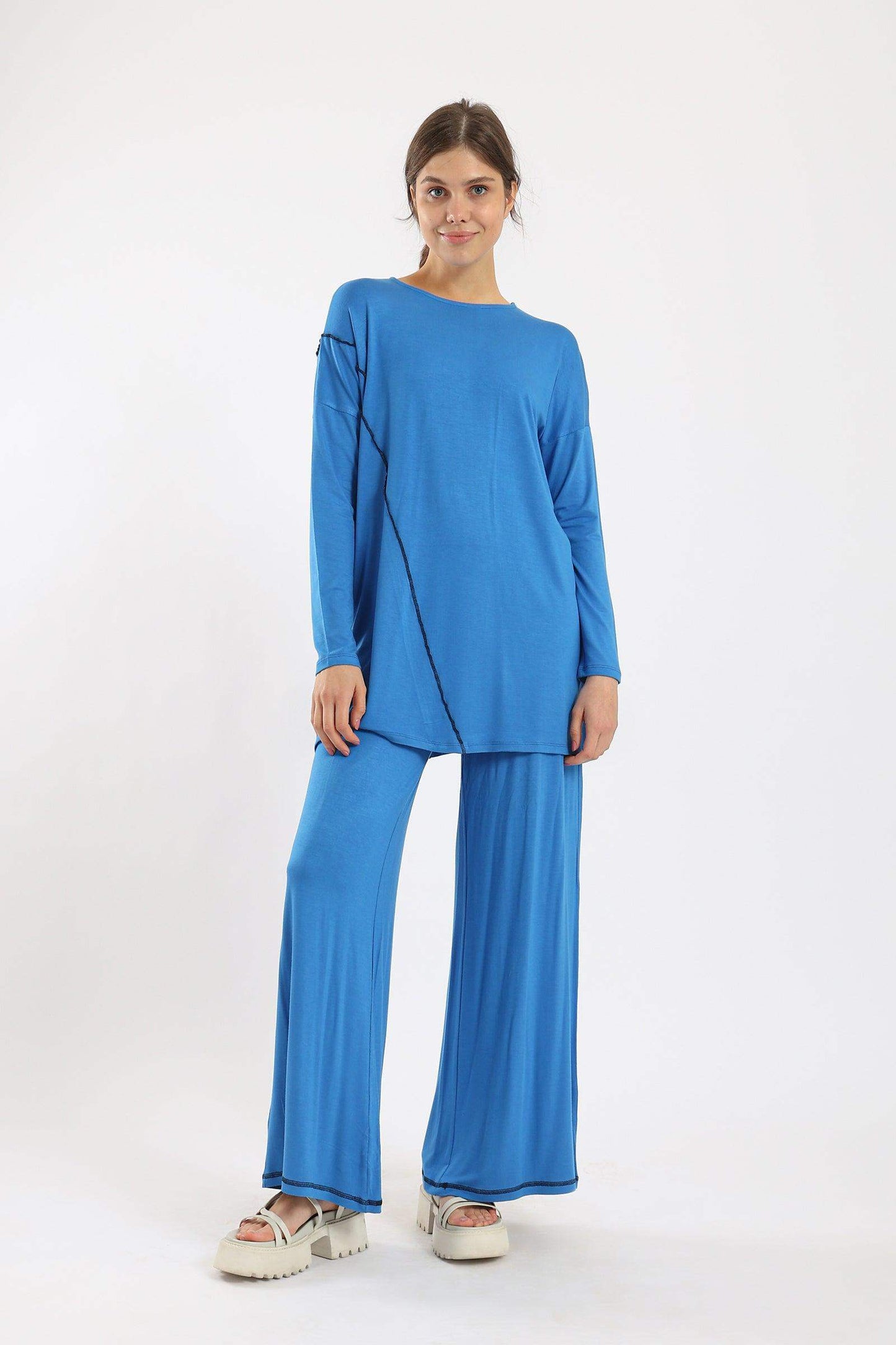 Stitched Line Lounge Pants - Carina - ÙƒØ§Ø±ÙŠÙ†Ø§