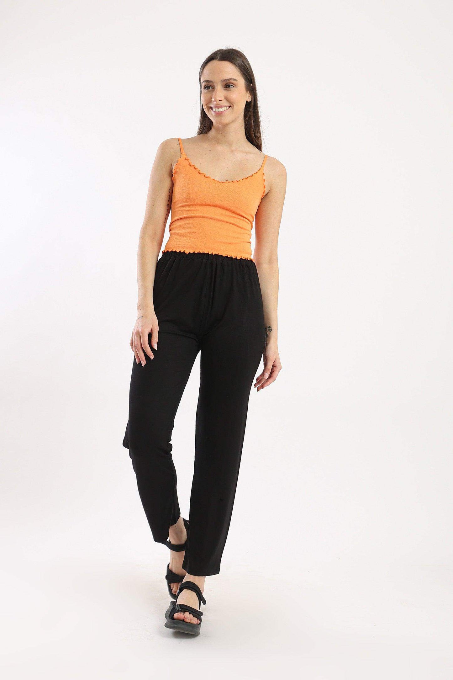 Straight Cut Lounge Pants - Carina - ÙƒØ§Ø±ÙŠÙ†Ø§