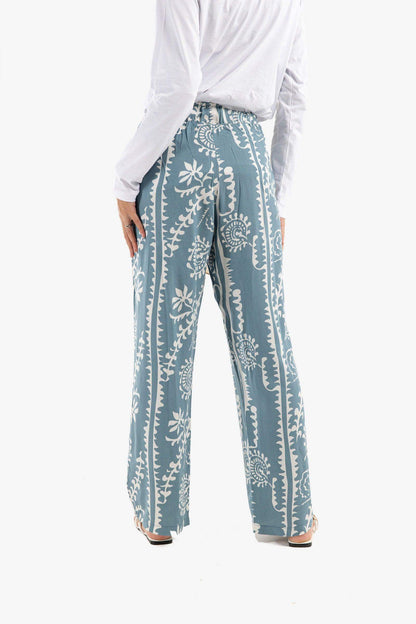 Straight Cut Printed Lounge Pants - Carina - ÙƒØ§Ø±ÙŠÙ†Ø§