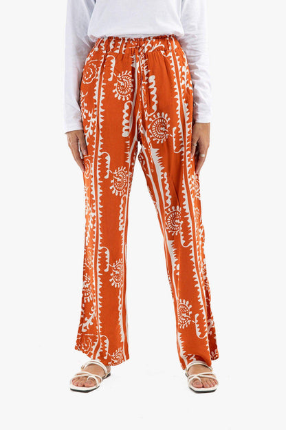 Straight Cut Printed Lounge Pants - Carina - ÙƒØ§Ø±ÙŠÙ†Ø§