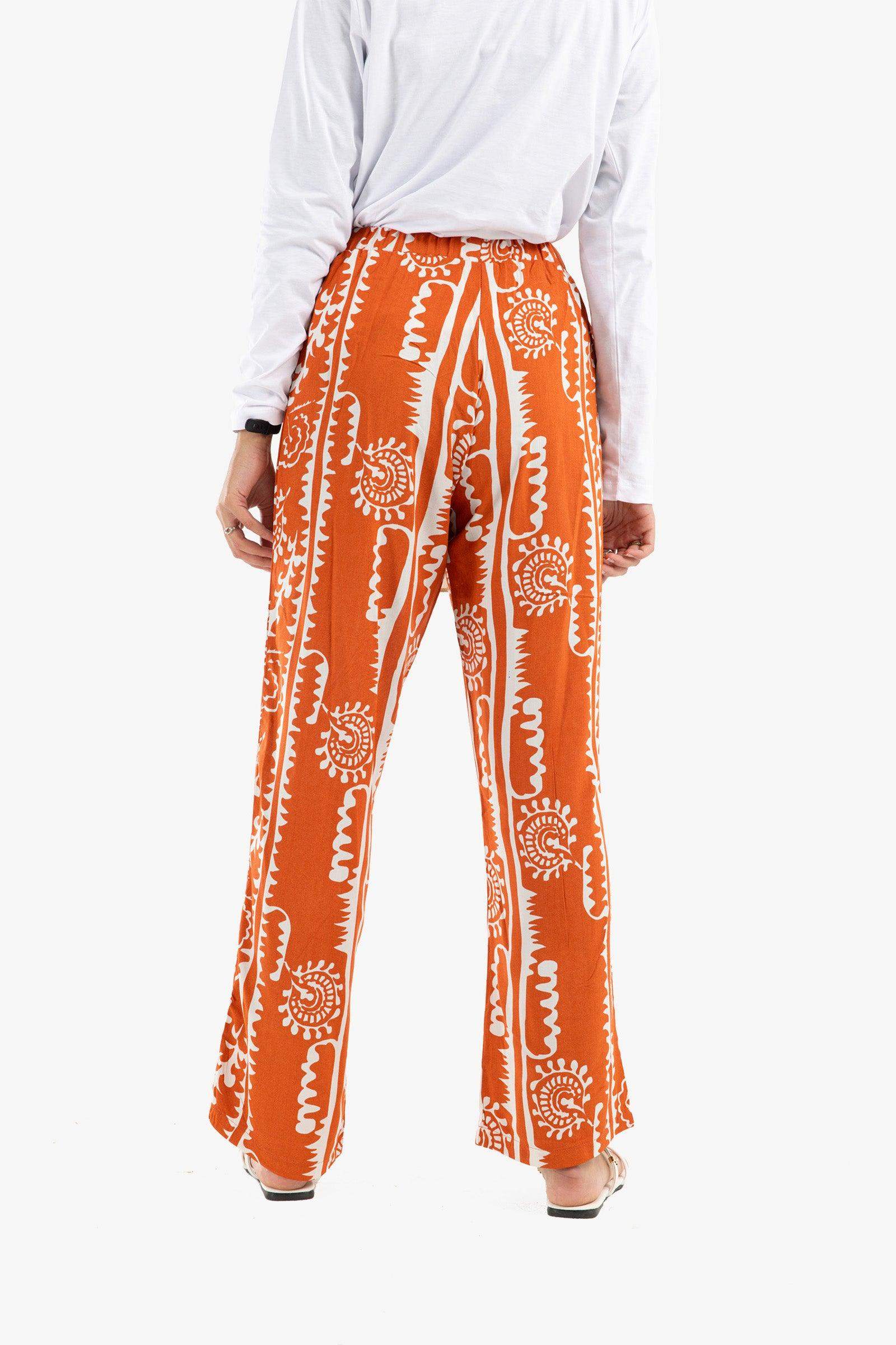 Straight Cut Printed Lounge Pants - Carina - ÙƒØ§Ø±ÙŠÙ†Ø§