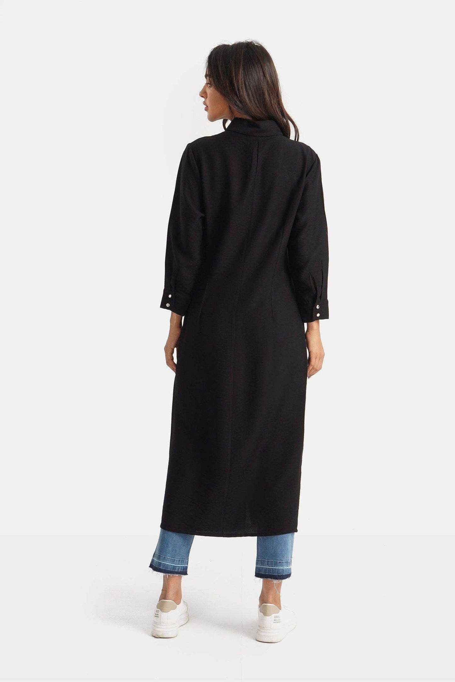 Straight Cut Shirt Dress - Carina - ÙƒØ§Ø±ÙŠÙ†Ø§