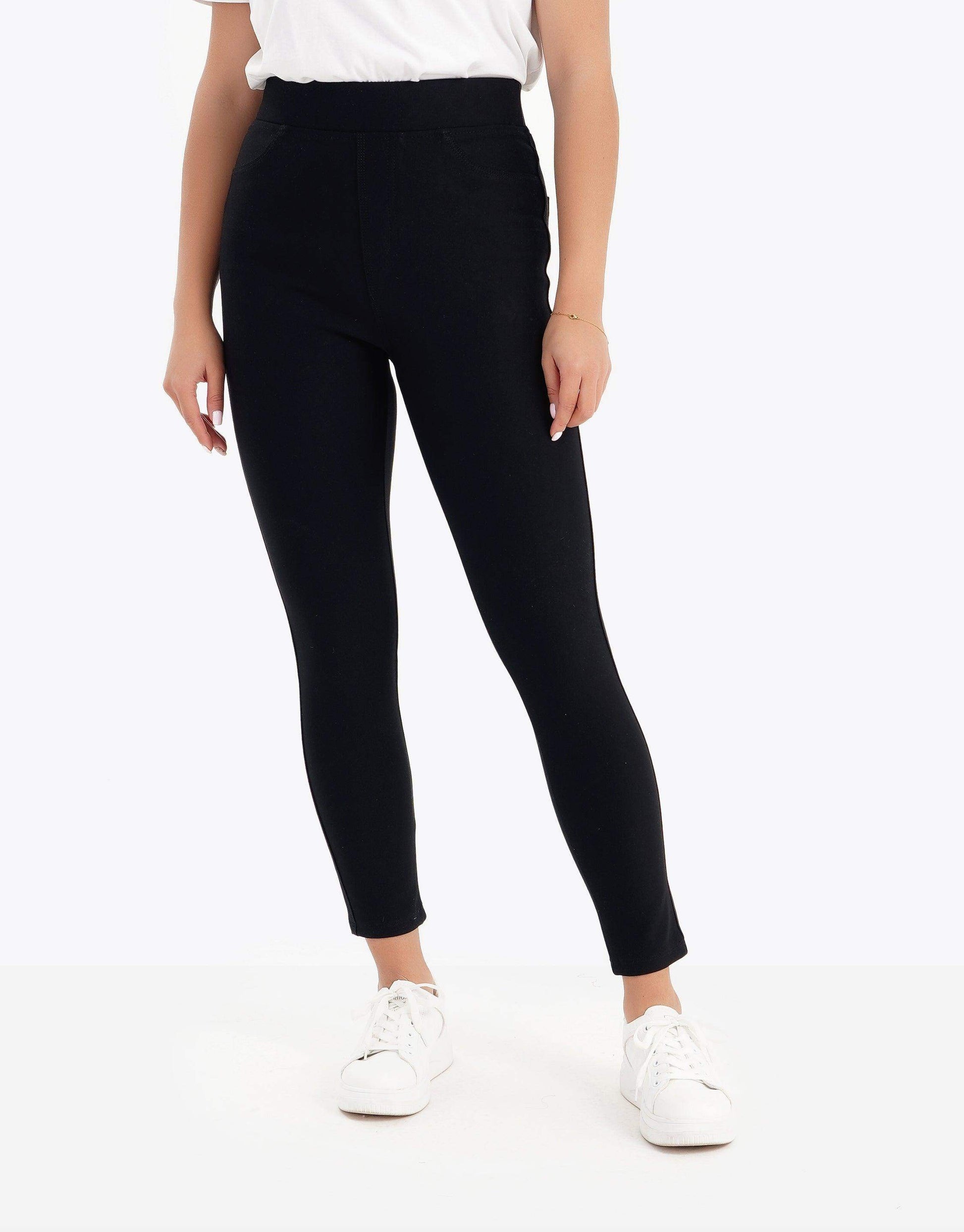 Stretch High-Rise Leggings Pants - Carina - ÙƒØ§Ø±ÙŠÙ†Ø§