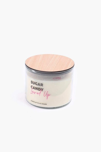 Sugar Candy Candle - 400ml - Carina - ÙƒØ§Ø±ÙŠÙ†Ø§