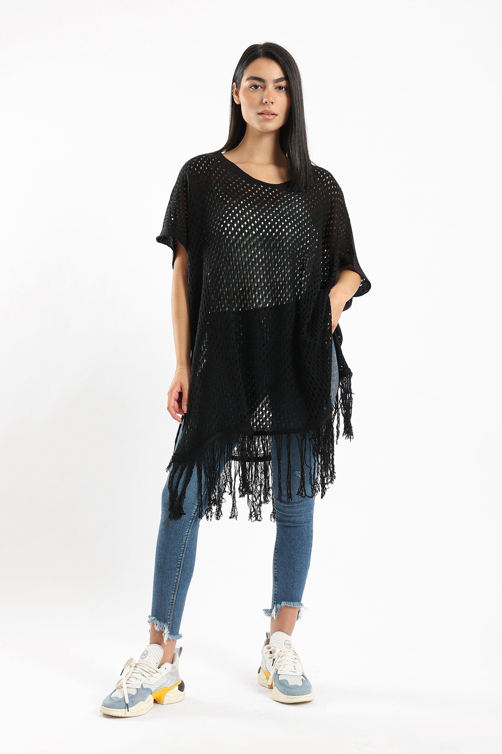 Summer Crochet Poncho - Clue Wear