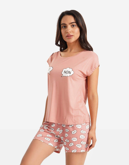 Summer Printed Pyjama Set - Carina - ÙƒØ§Ø±ÙŠÙ†Ø§