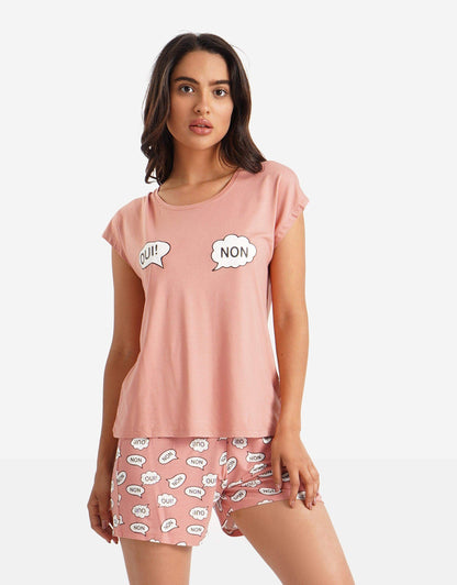 Summer Printed Pyjama Set - Carina - ÙƒØ§Ø±ÙŠÙ†Ø§