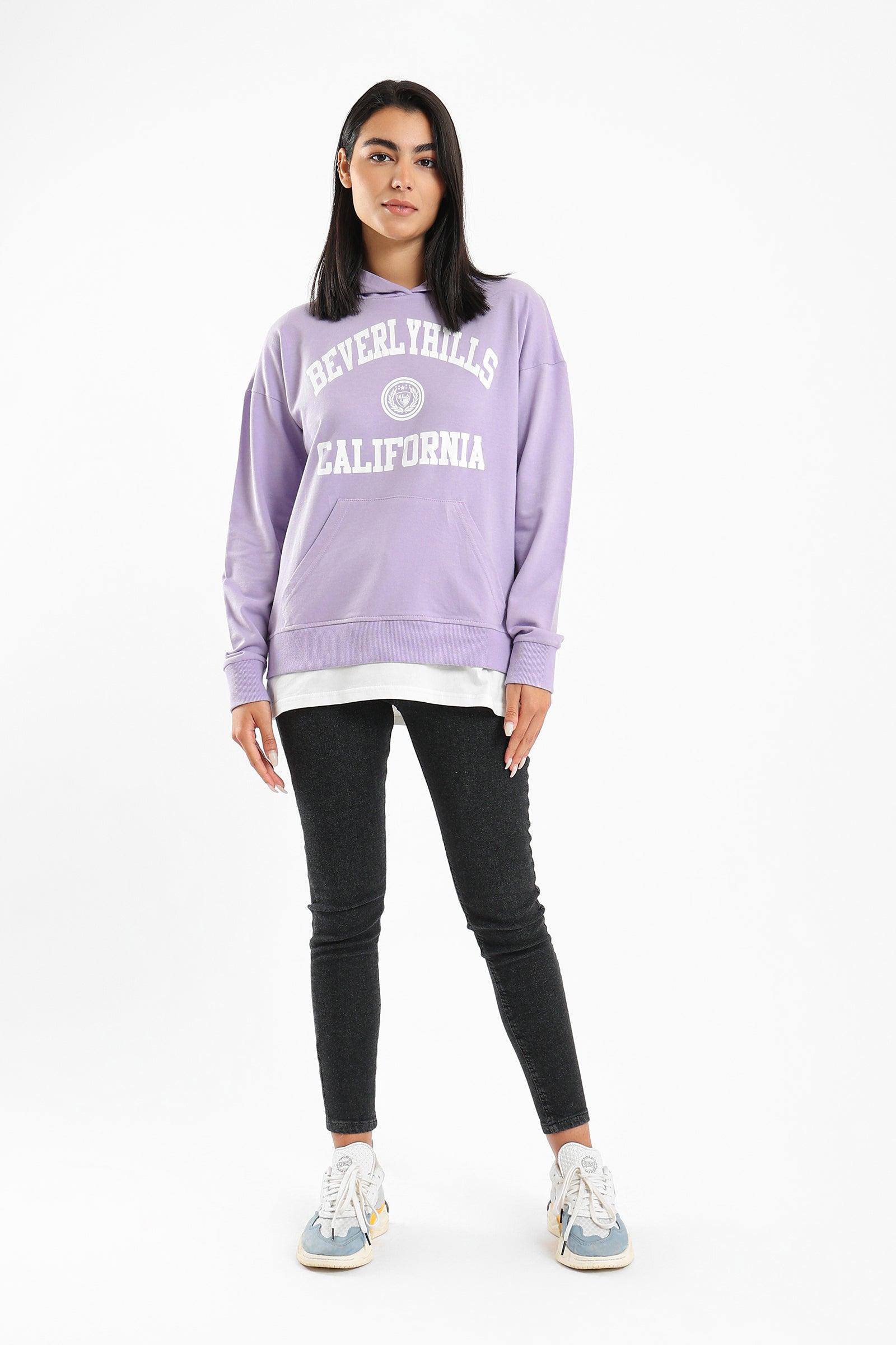 Sweatshirt With Extension - Clue Wear
