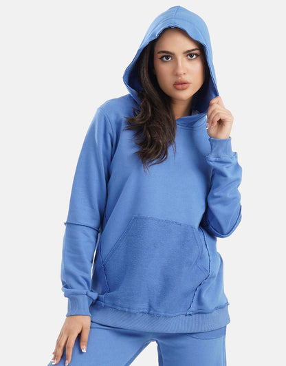 Sweatshirt with Kangaroo Pockets - Carina - ÙƒØ§Ø±ÙŠÙ†Ø§