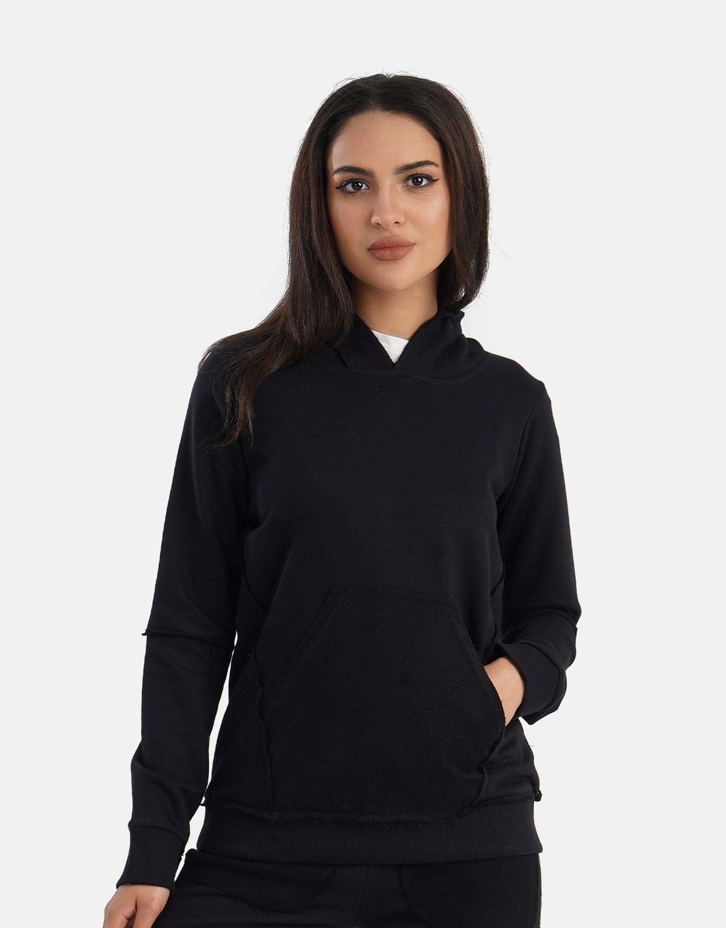 Sweatshirt with Kangaroo Pockets - Carina - ÙƒØ§Ø±ÙŠÙ†Ø§