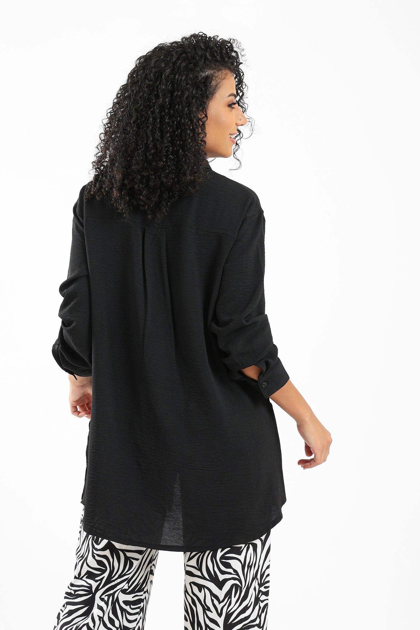 Tencel Solid Shirt - Carina - ÙƒØ§Ø±ÙŠÙ†Ø§