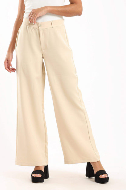 Tencel Straight Cut Pants - Carina - ÙƒØ§Ø±ÙŠÙ†Ø§