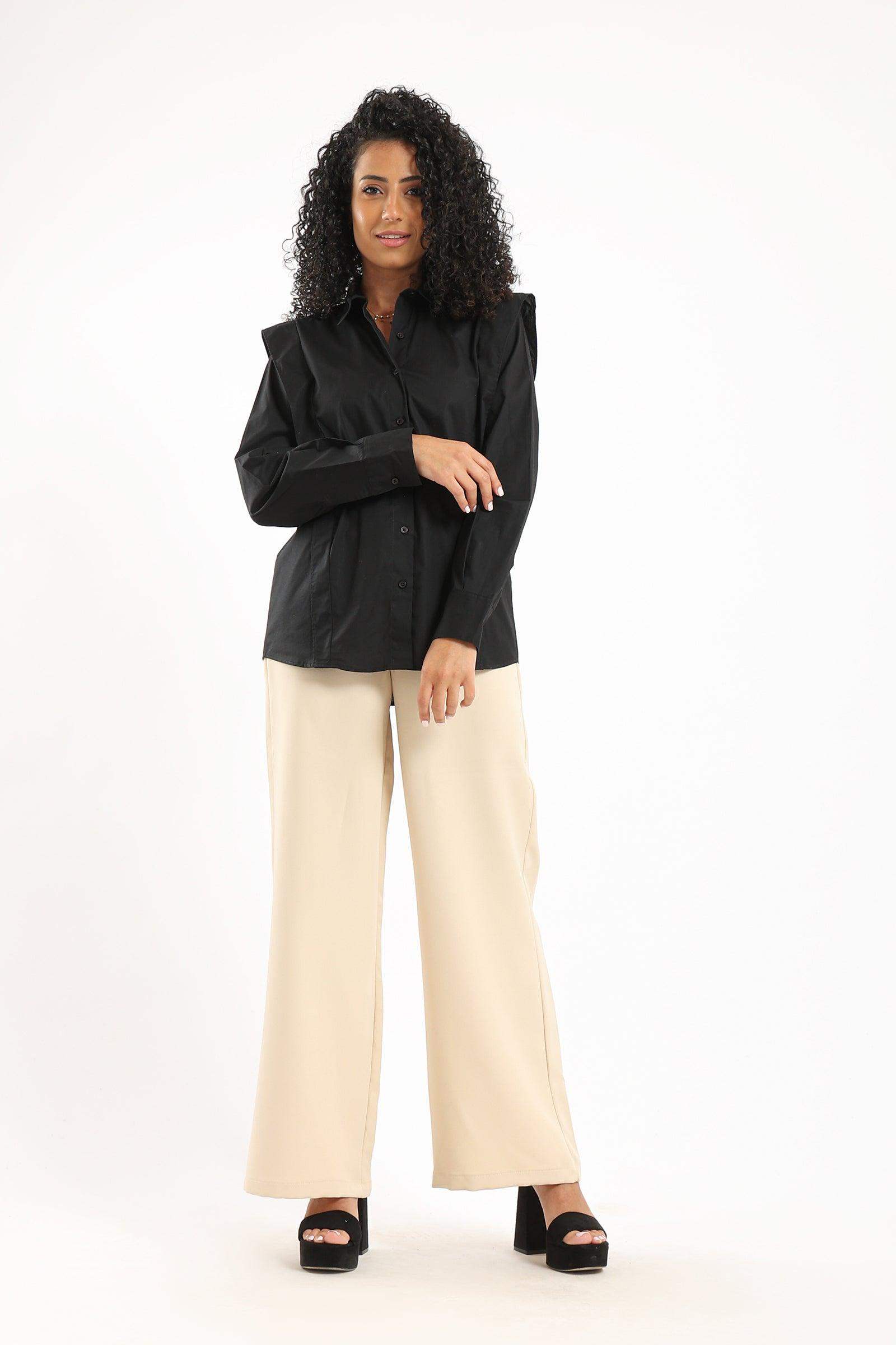 Tencel Straight Cut Pants - Carina - ÙƒØ§Ø±ÙŠÙ†Ø§