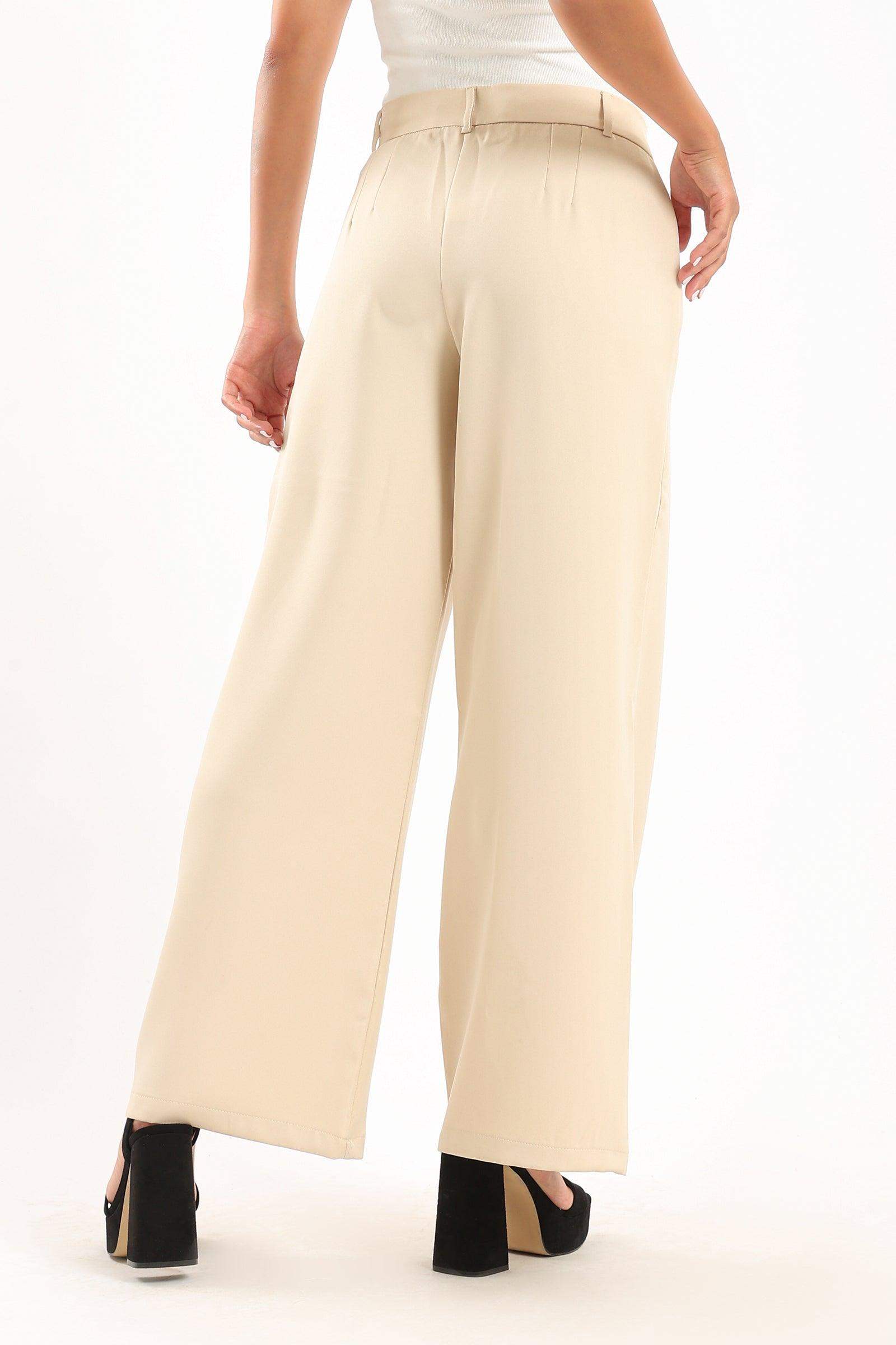 Tencel Straight Cut Pants - Carina - ÙƒØ§Ø±ÙŠÙ†Ø§