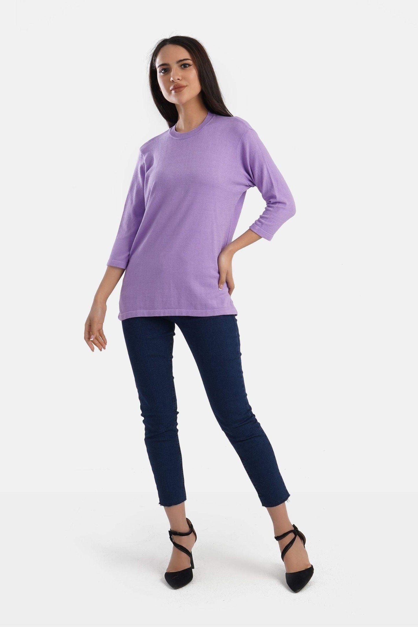 Three-Quarter Sleeve Blouse - Carina - ÙƒØ§Ø±ÙŠÙ†Ø§