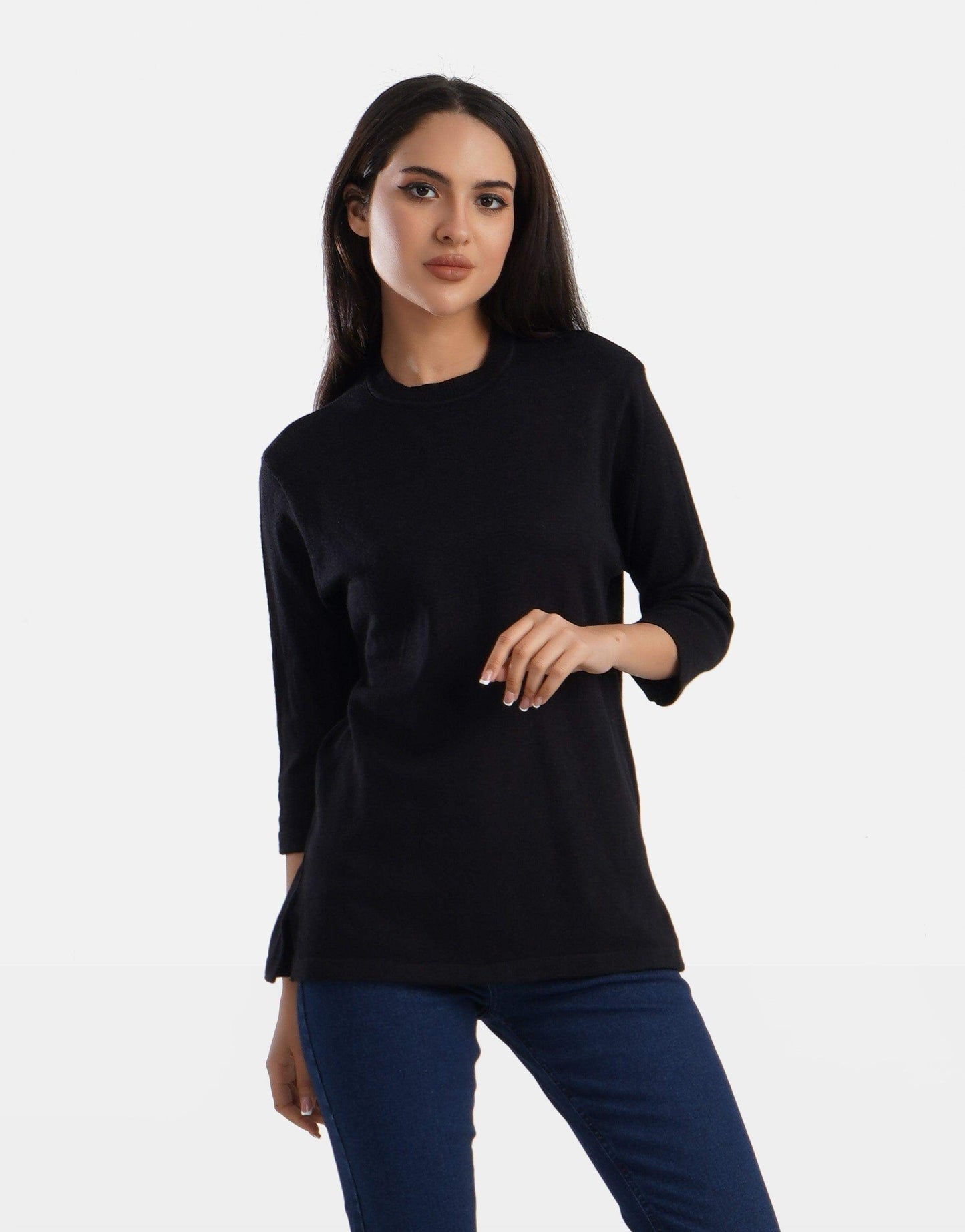 Three-Quarter Sleeve Blouse - Carina - ÙƒØ§Ø±ÙŠÙ†Ø§