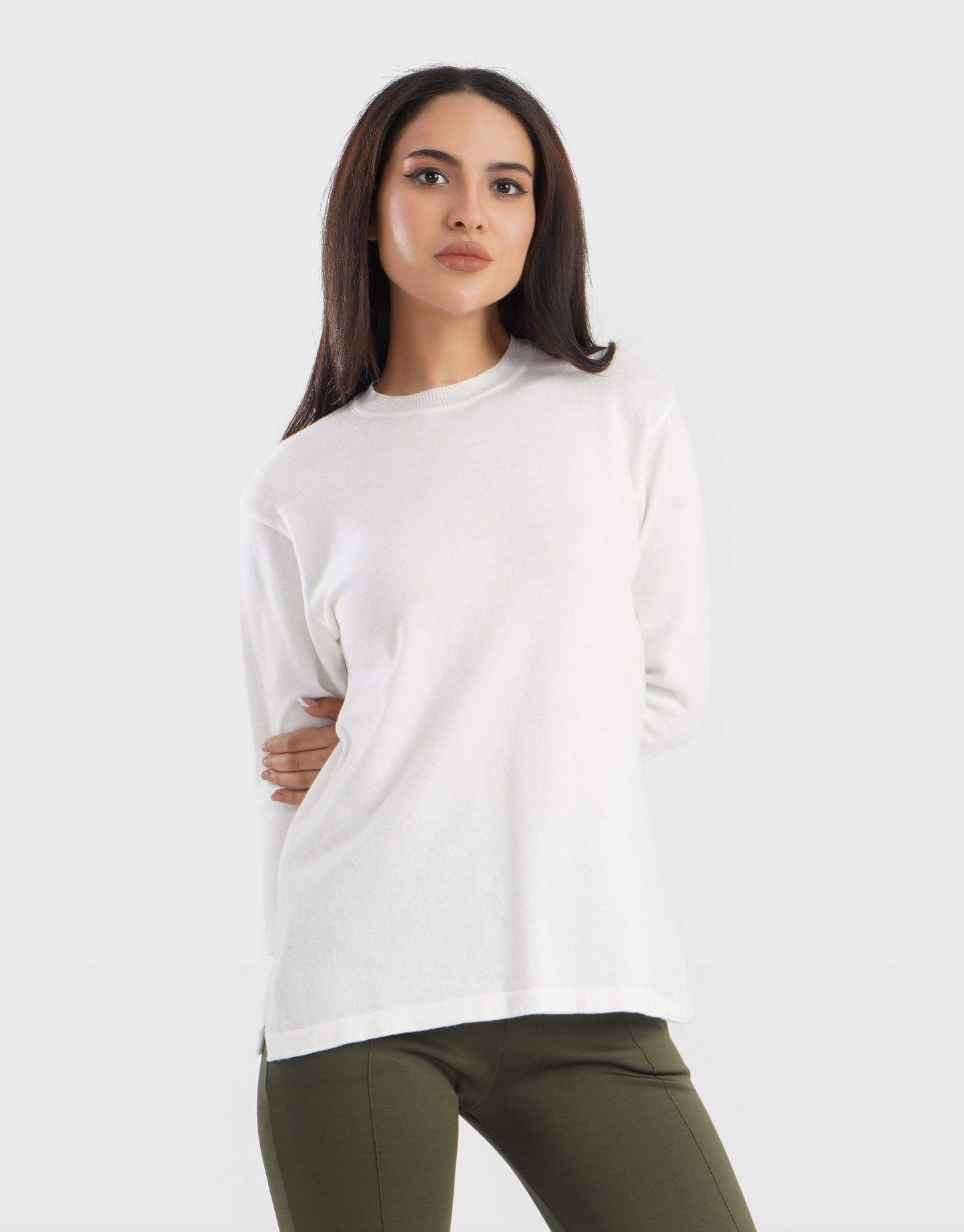 Three-Quarter Sleeve Blouse - Carina - ÙƒØ§Ø±ÙŠÙ†Ø§