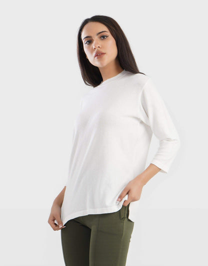 Three-Quarter Sleeve Blouse - Carina - ÙƒØ§Ø±ÙŠÙ†Ø§