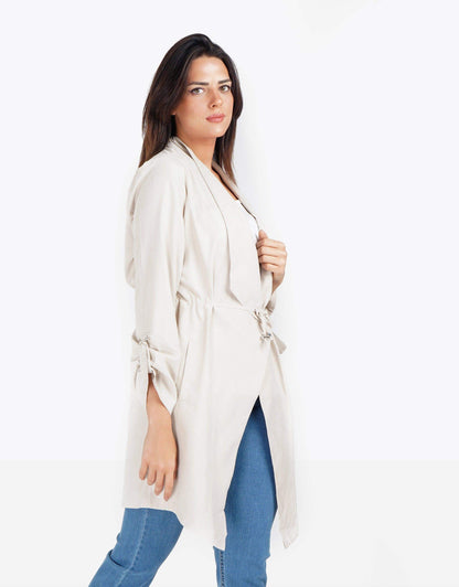 Three-quarter Sleeve light jacket - Carina - ÙƒØ§Ø±ÙŠÙ†Ø§