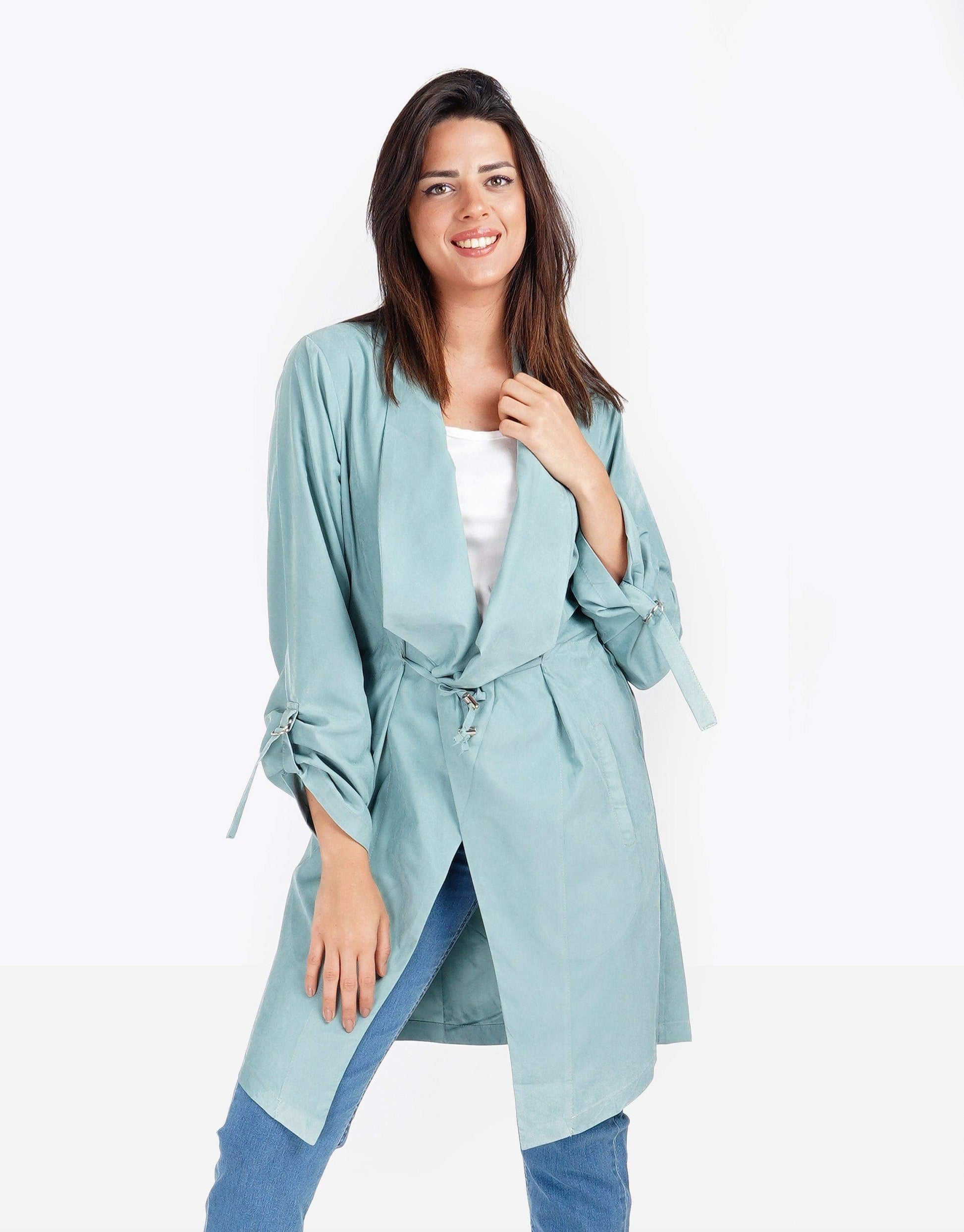 Three-quarter Sleeve light jacket - Carina - ÙƒØ§Ø±ÙŠÙ†Ø§