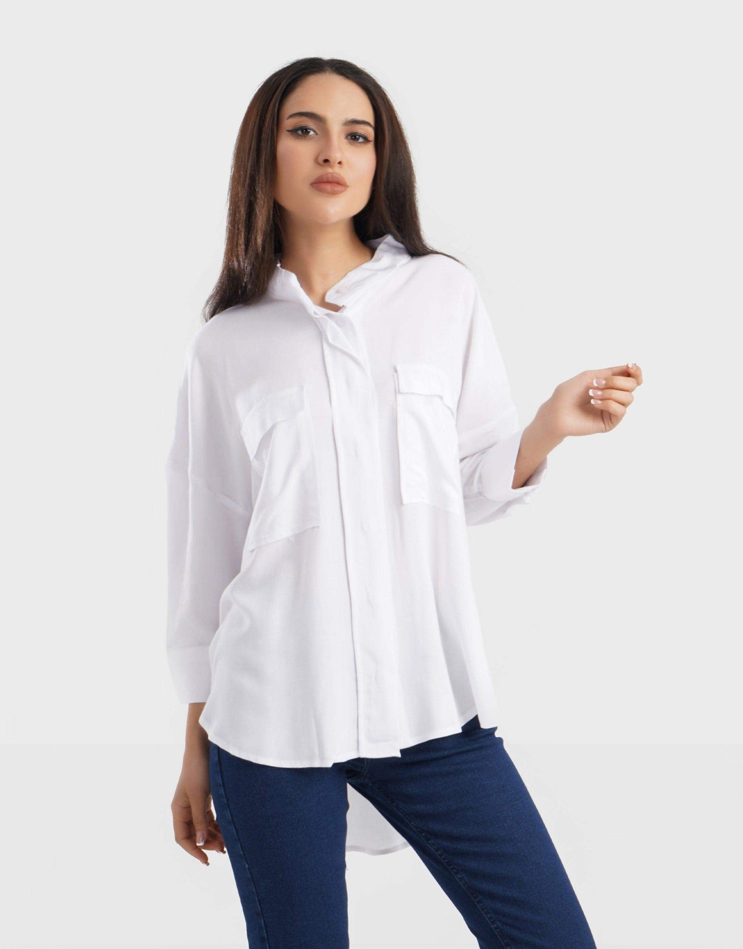 Three-Quarter Sleeve Shirt - Carina - ÙƒØ§Ø±ÙŠÙ†Ø§