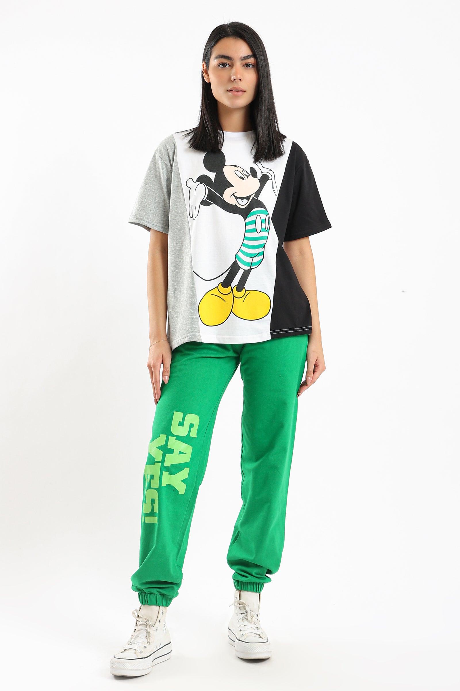 Three Tones Printed T-shirt - Clue Wear