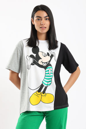 Three Tones Printed T-shirt - Clue Wear