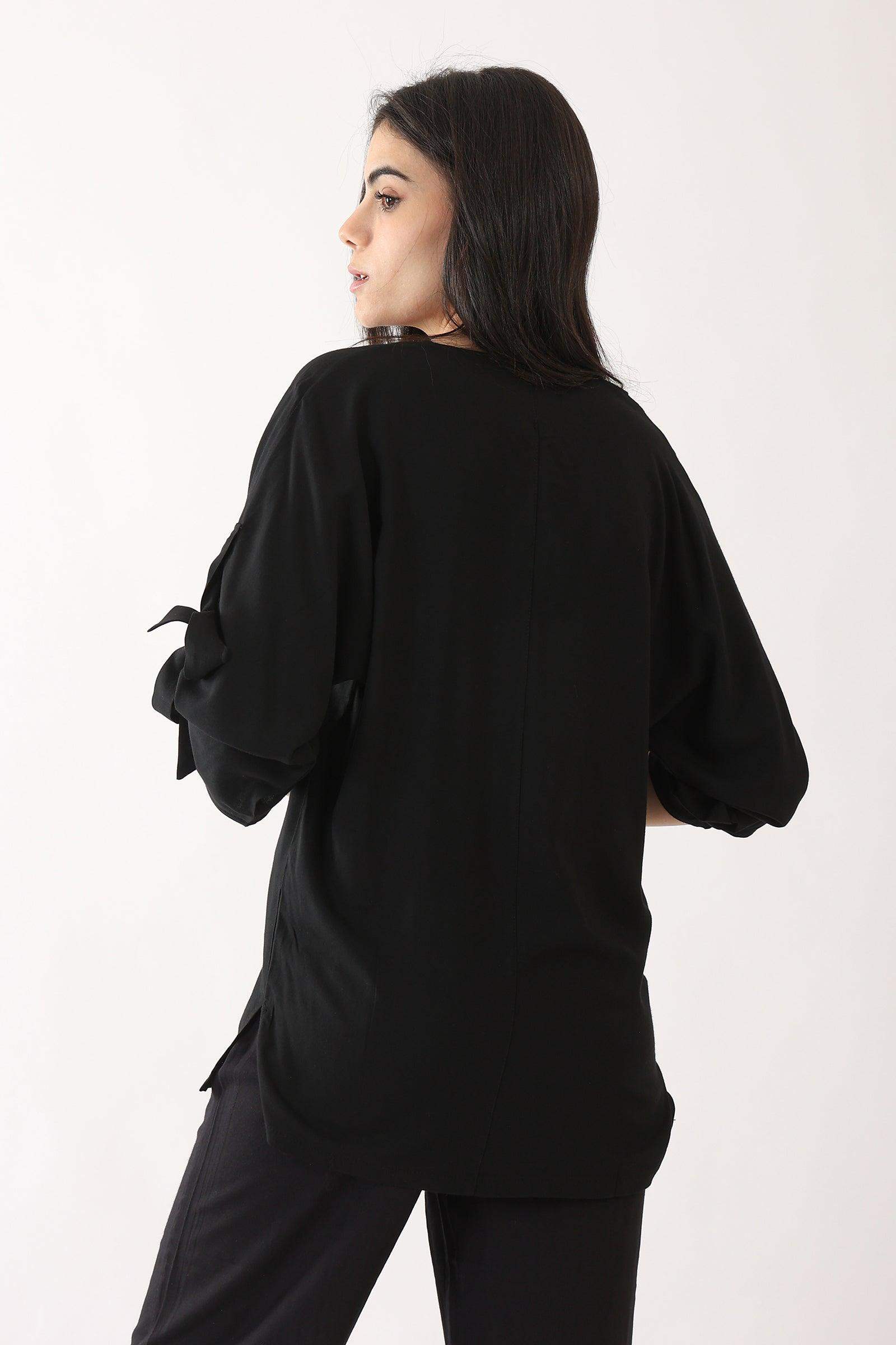 Tie Sleeve Lounge Top - Carina - ÙƒØ§Ø±ÙŠÙ†Ø§