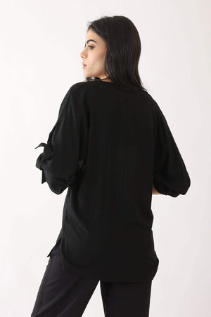 Tie Sleeve Lounge Top - Carina - ÙƒØ§Ø±ÙŠÙ†Ø§