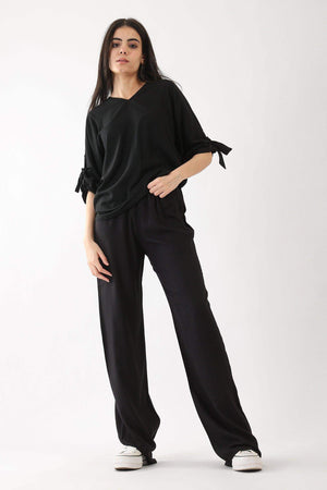 Tie Sleeve Lounge Top - Carina - ÙƒØ§Ø±ÙŠÙ†Ø§