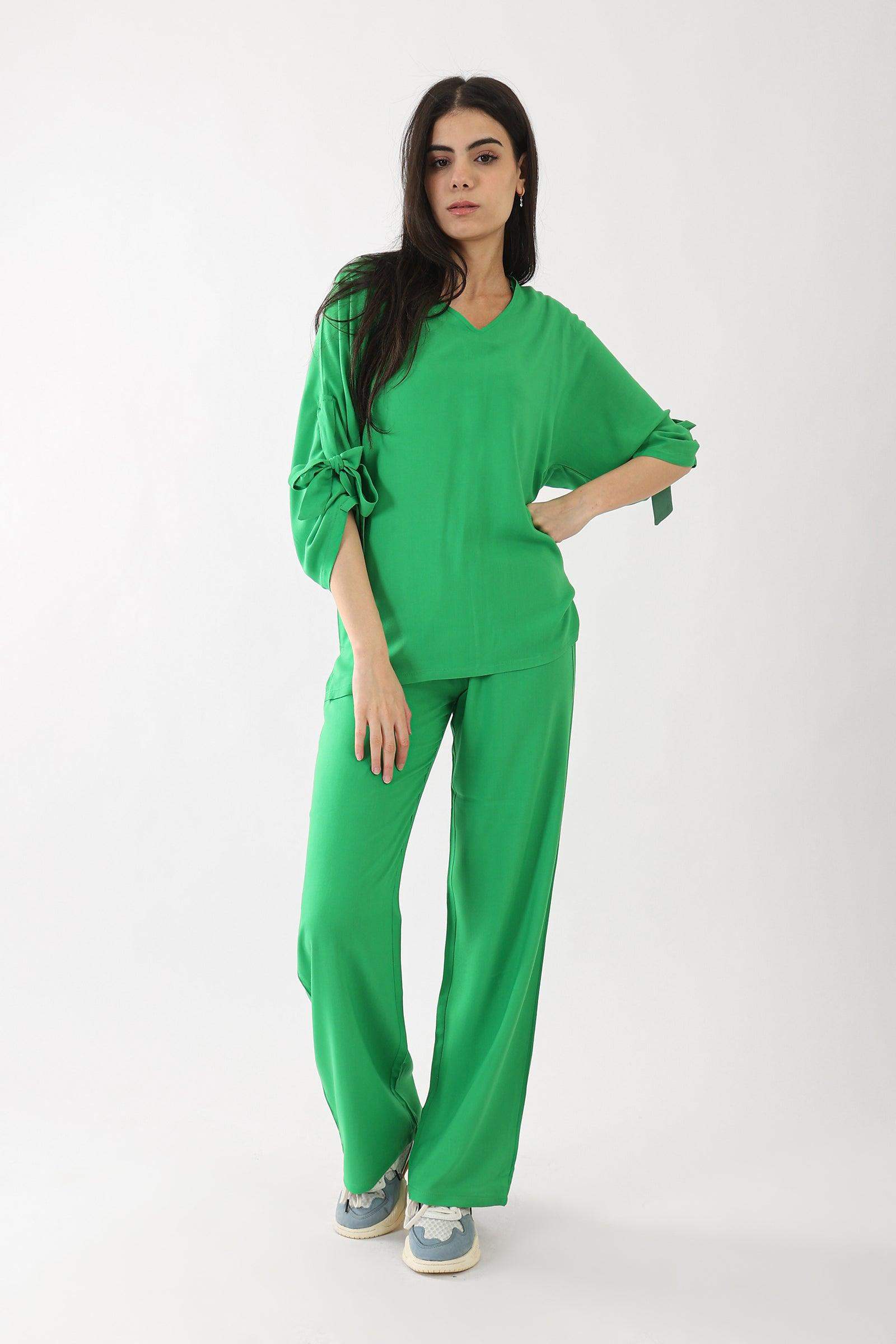 Tie Sleeve Lounge Top - Carina - ÙƒØ§Ø±ÙŠÙ†Ø§
