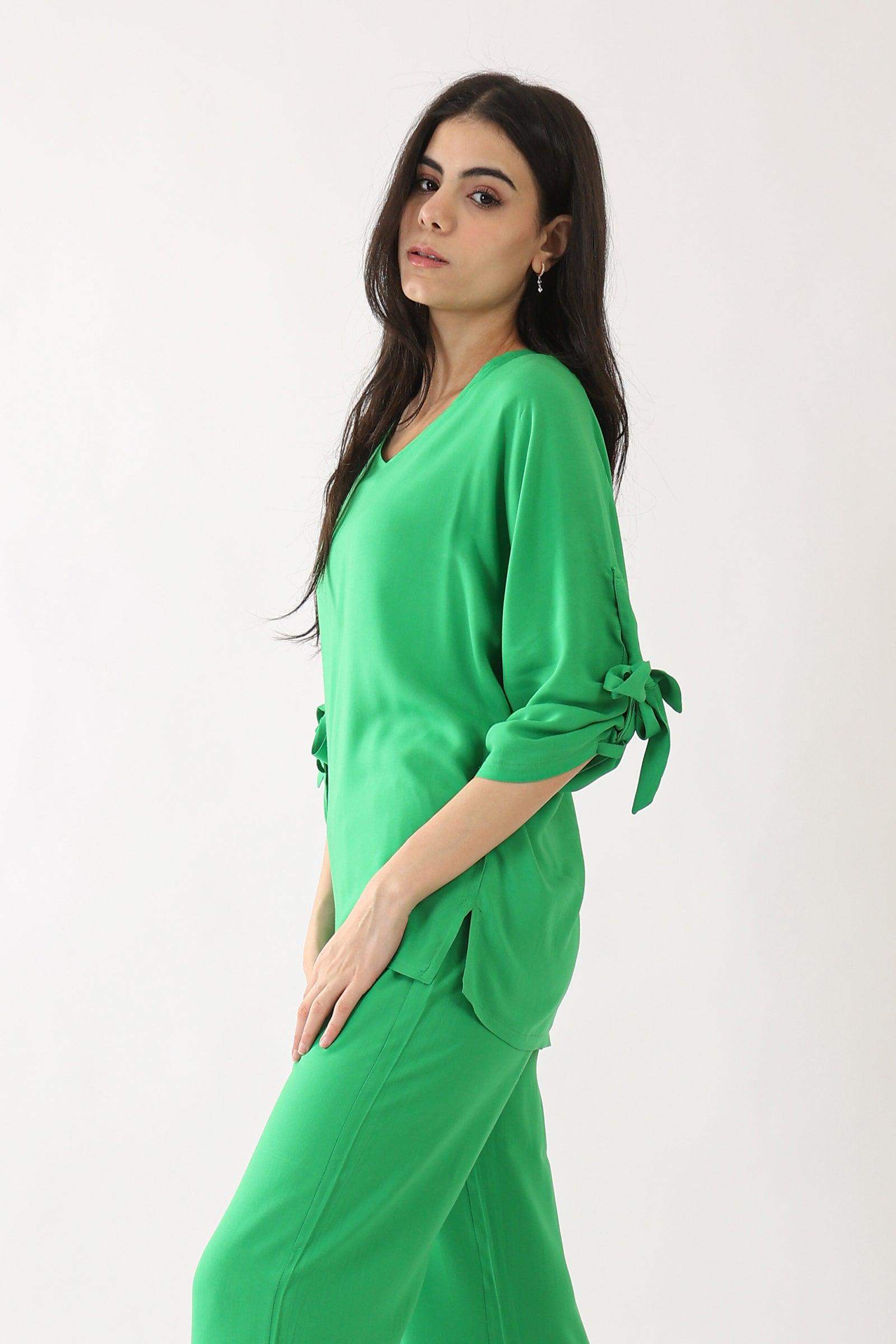 Tie Sleeve Lounge Top - Carina - ÙƒØ§Ø±ÙŠÙ†Ø§