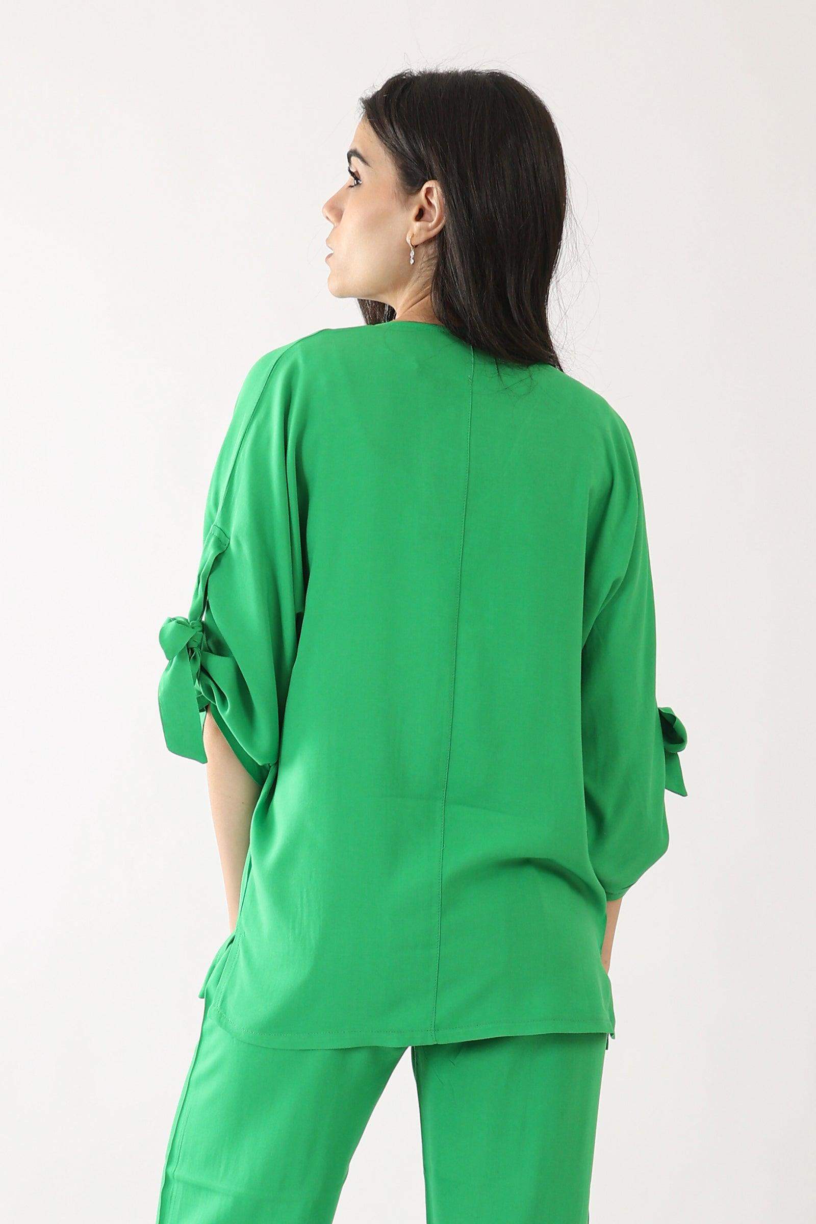 Tie Sleeve Lounge Top - Carina - ÙƒØ§Ø±ÙŠÙ†Ø§