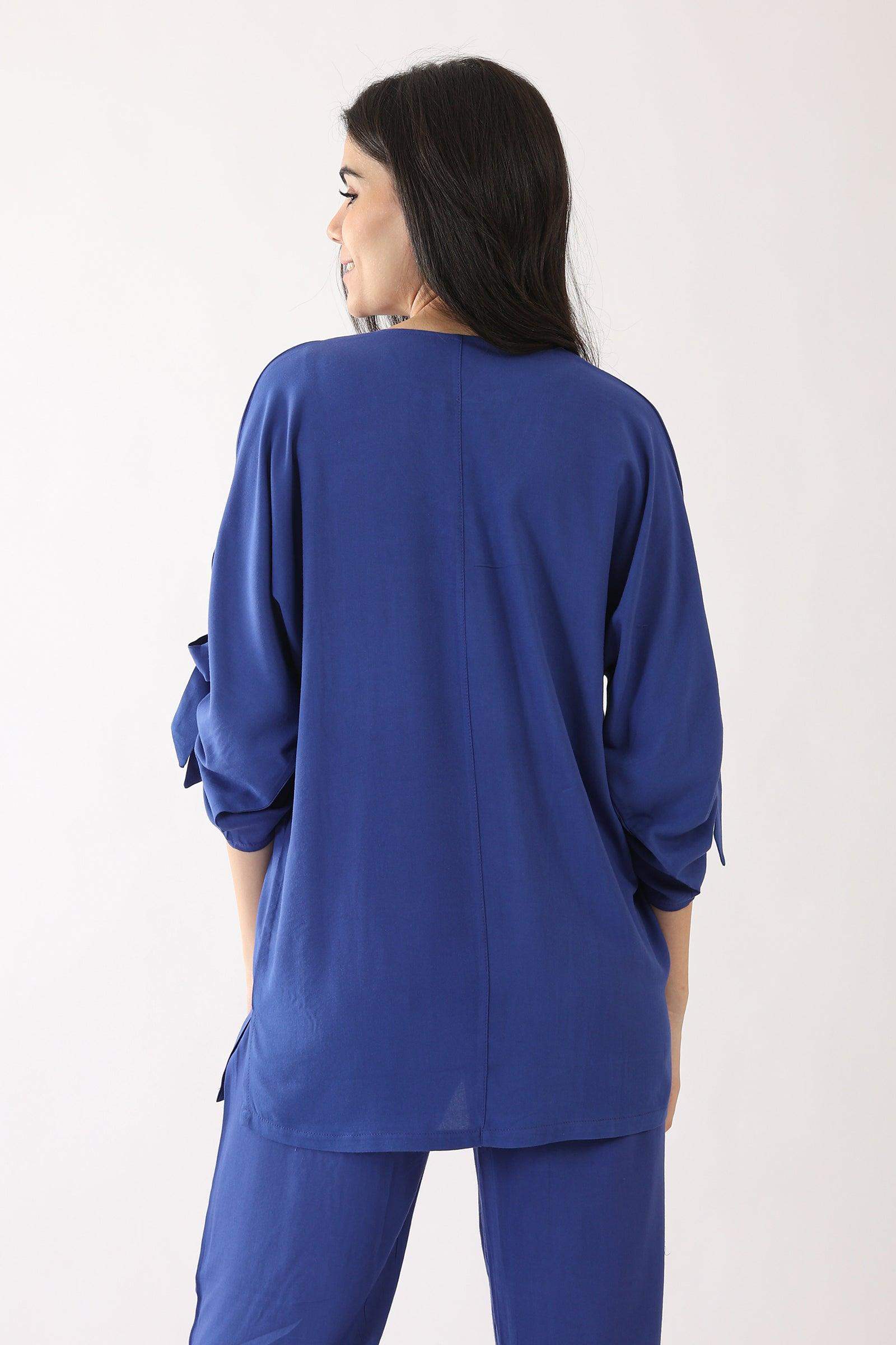 Tie Sleeve Lounge Top - Carina - ÙƒØ§Ø±ÙŠÙ†Ø§