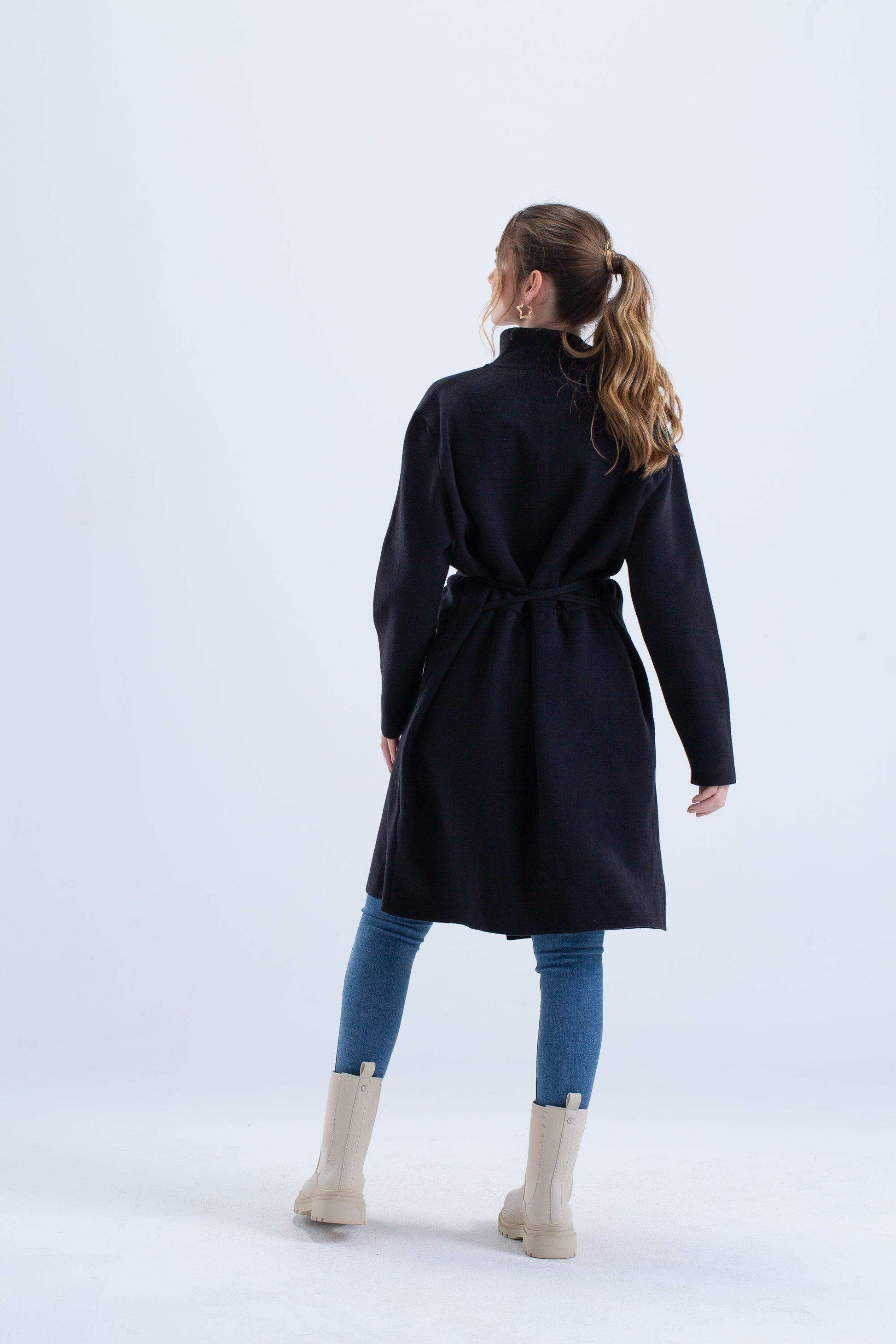 Trench Coat with Adjustable Belt - Carina - ÙƒØ§Ø±ÙŠÙ†Ø§