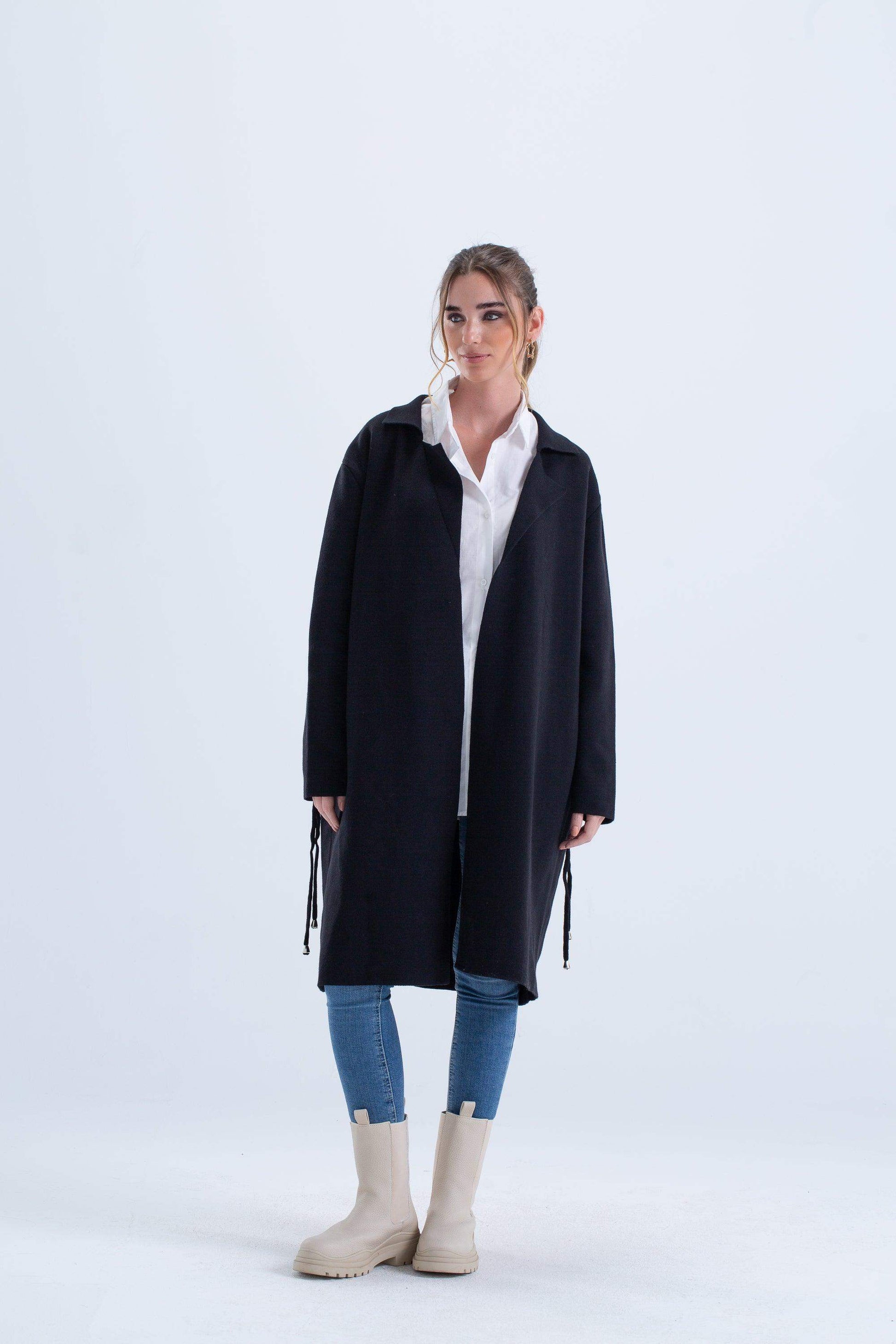 Trench Coat with Adjustable Belt - Carina - ÙƒØ§Ø±ÙŠÙ†Ø§