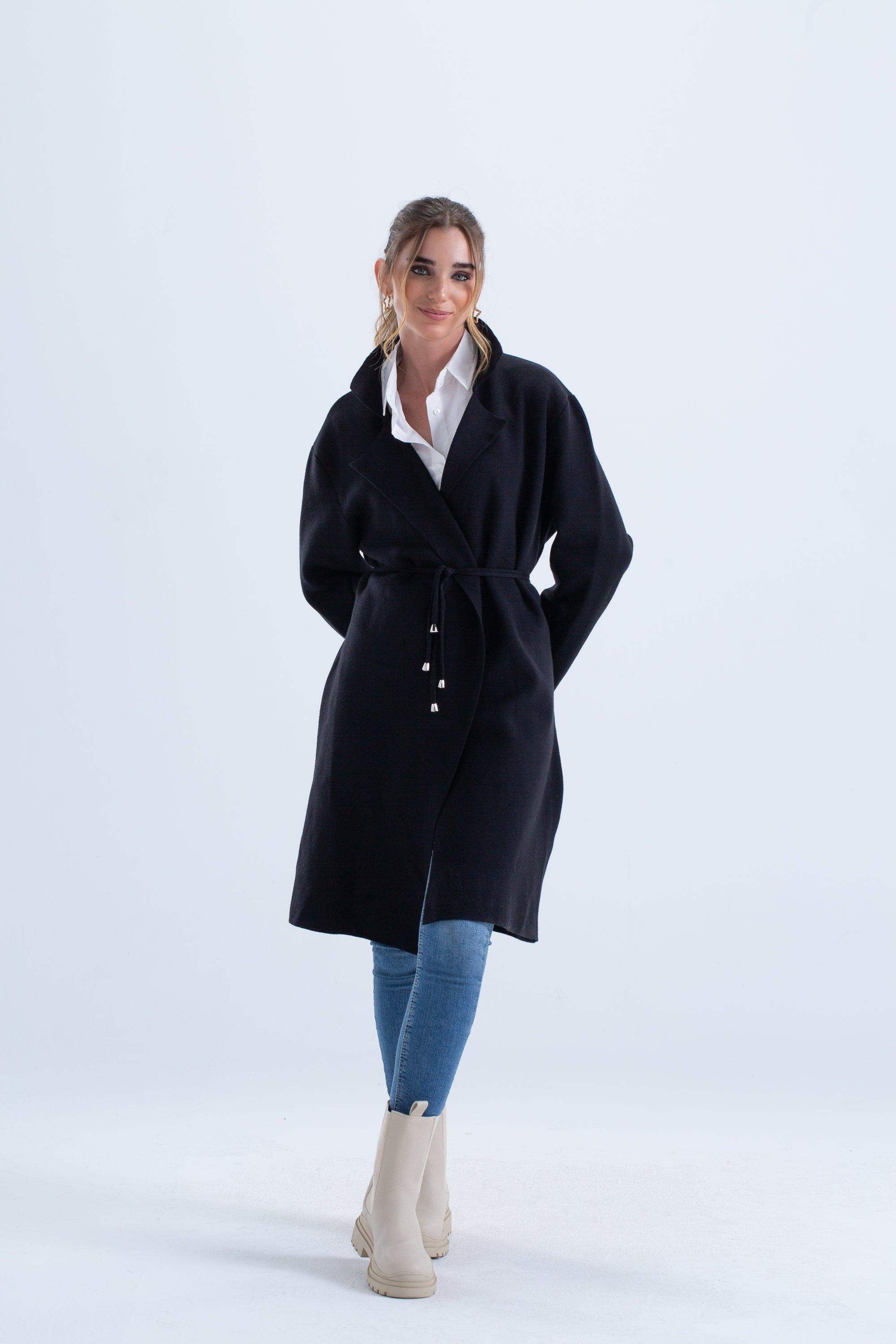 Trench Coat with Adjustable Belt - Carina - ÙƒØ§Ø±ÙŠÙ†Ø§