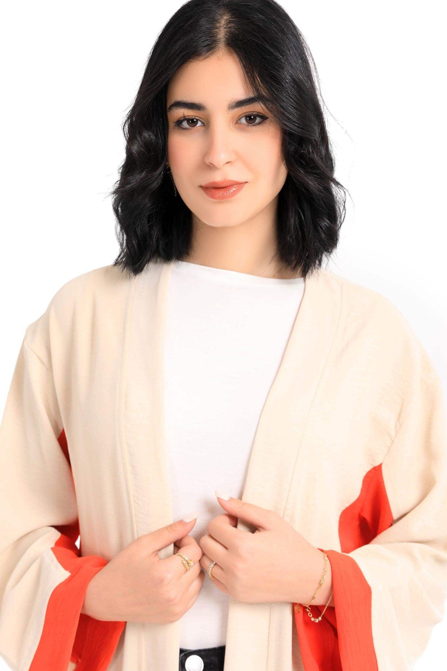 Tritone Kimono with Slits - Carina - ÙƒØ§Ø±ÙŠÙ†Ø§