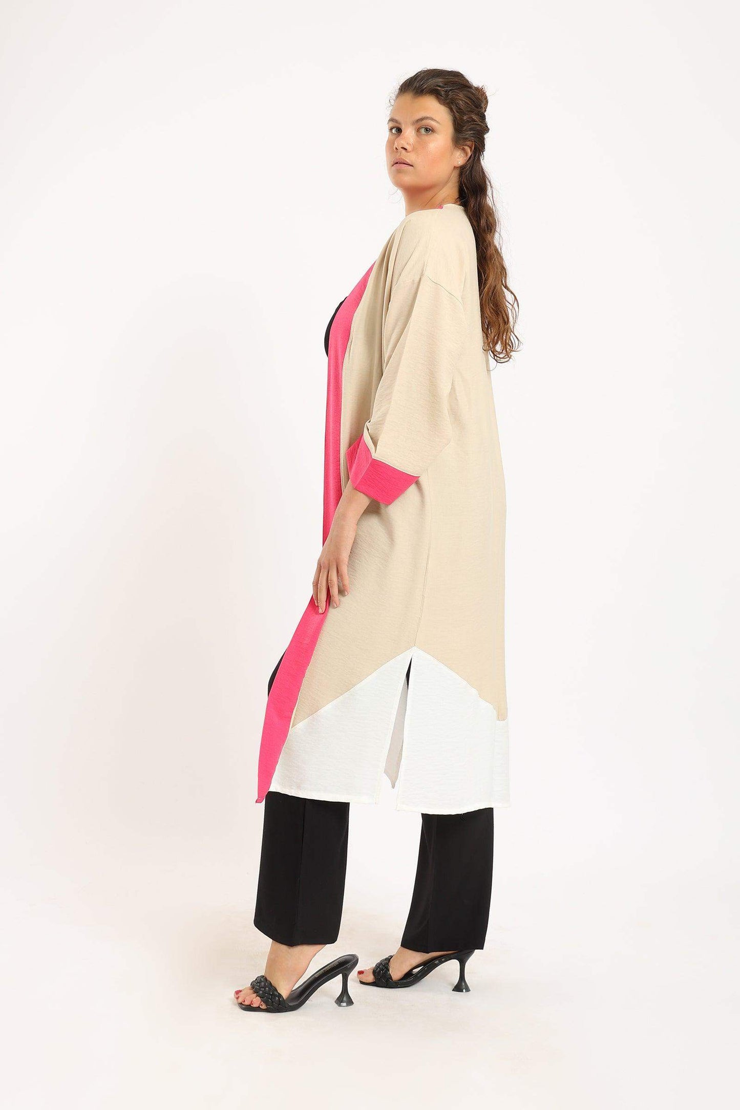 Tritone Long Sleeve Kimono - Carina - ÙƒØ§Ø±ÙŠÙ†Ø§