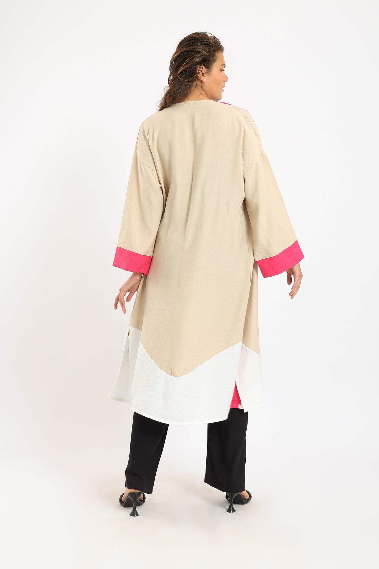 Tritone Long Sleeve Kimono - Carina - ÙƒØ§Ø±ÙŠÙ†Ø§