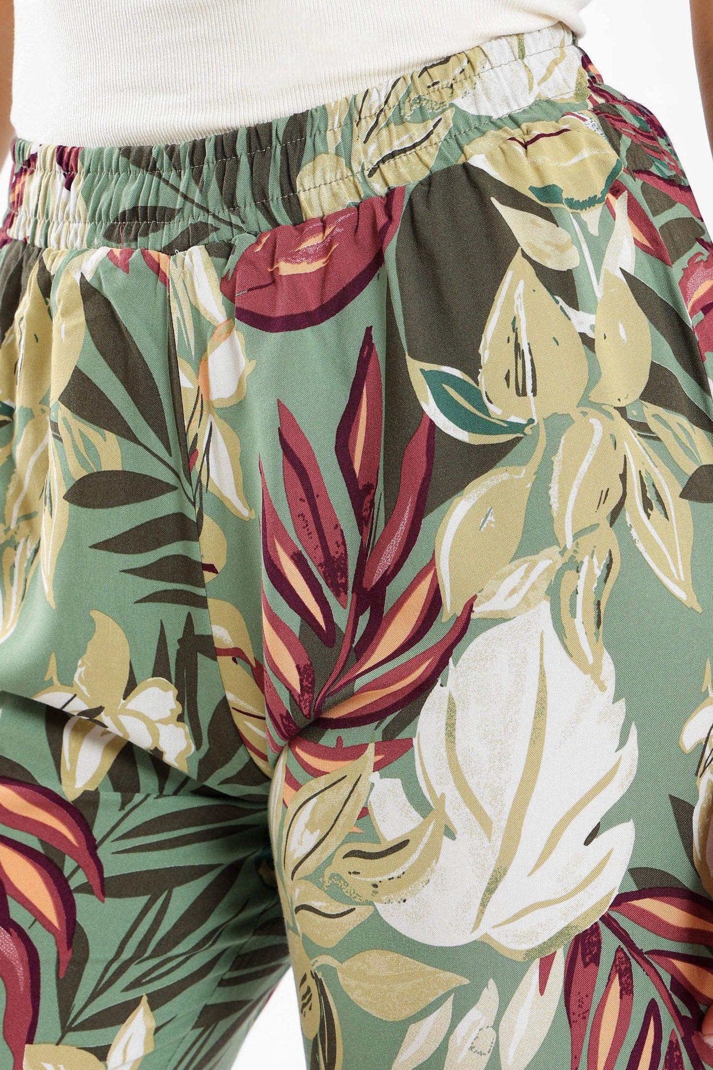 Tropical Print Pyjama Pants - Carina - ÙƒØ§Ø±ÙŠÙ†Ø§