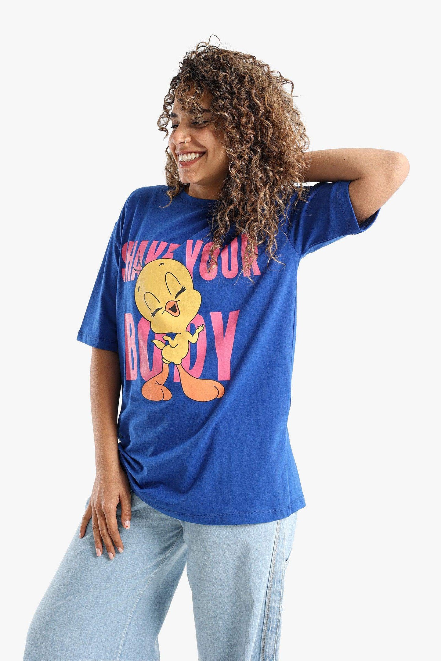 Tweety Printed T-Shirt - Carina - ÙƒØ§Ø±ÙŠÙ†Ø§