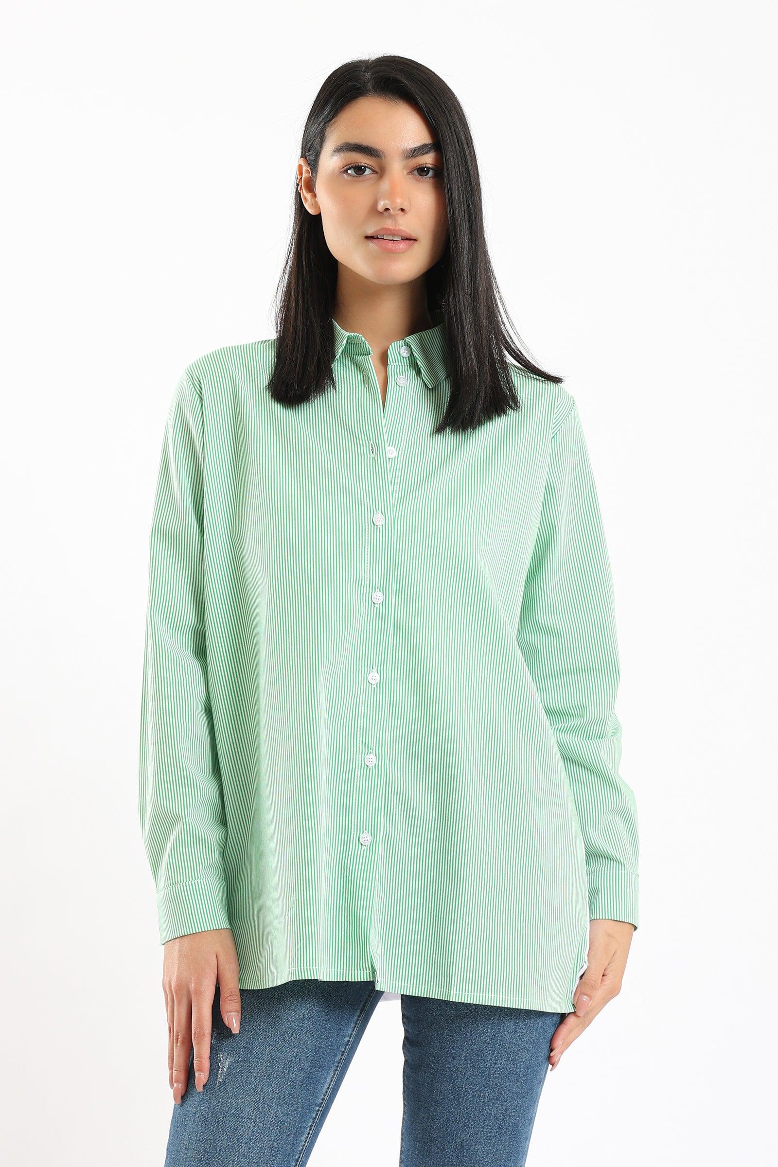 Two Sides Printed Shirt - Clue Wear