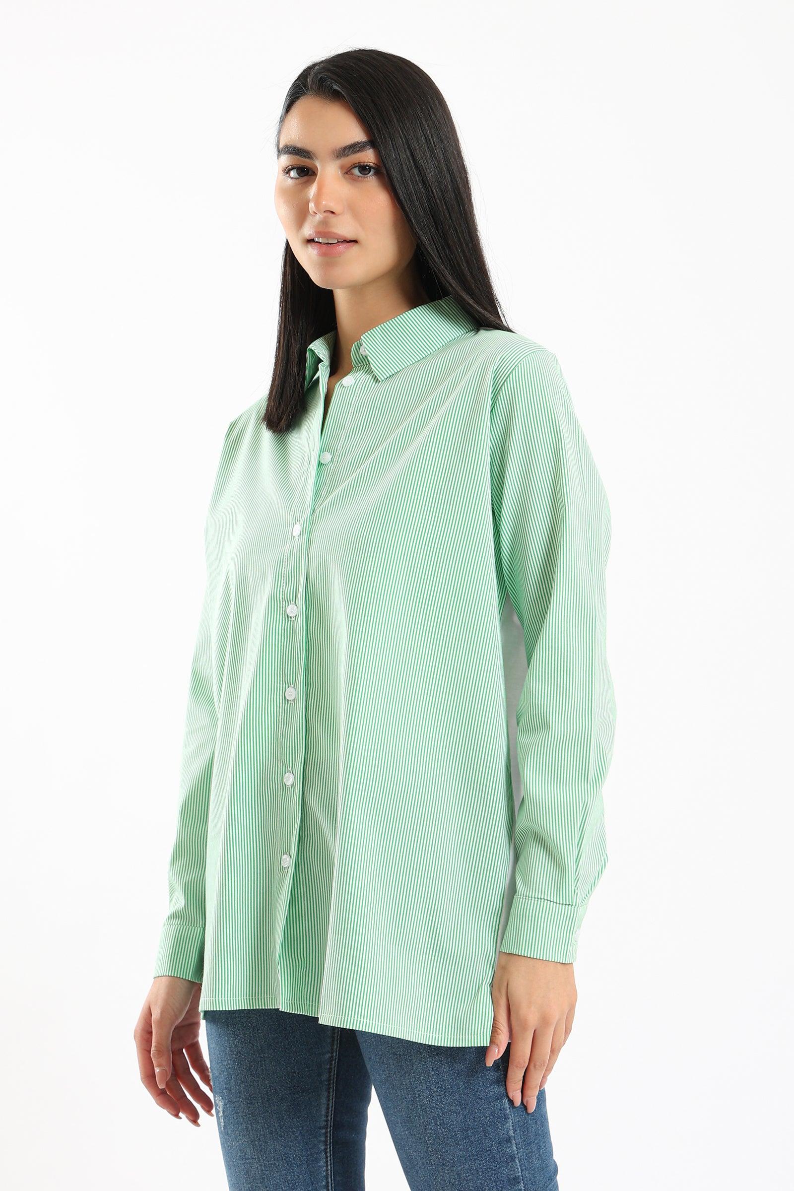 Two Sides Printed Shirt - Clue Wear