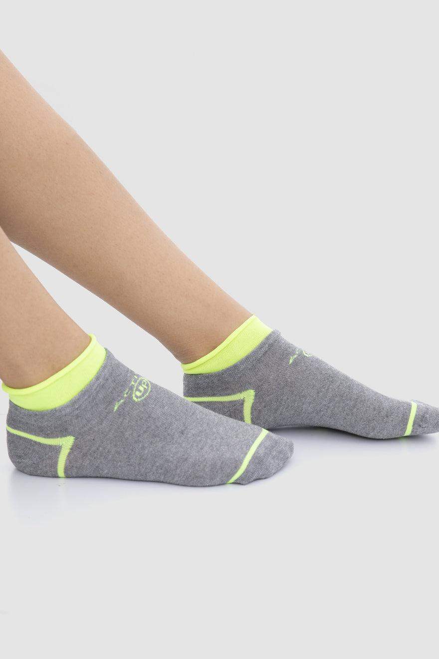 Two Tone Ankle Socks - 3 Pairs - Carina - ÙƒØ§Ø±ÙŠÙ†Ø§