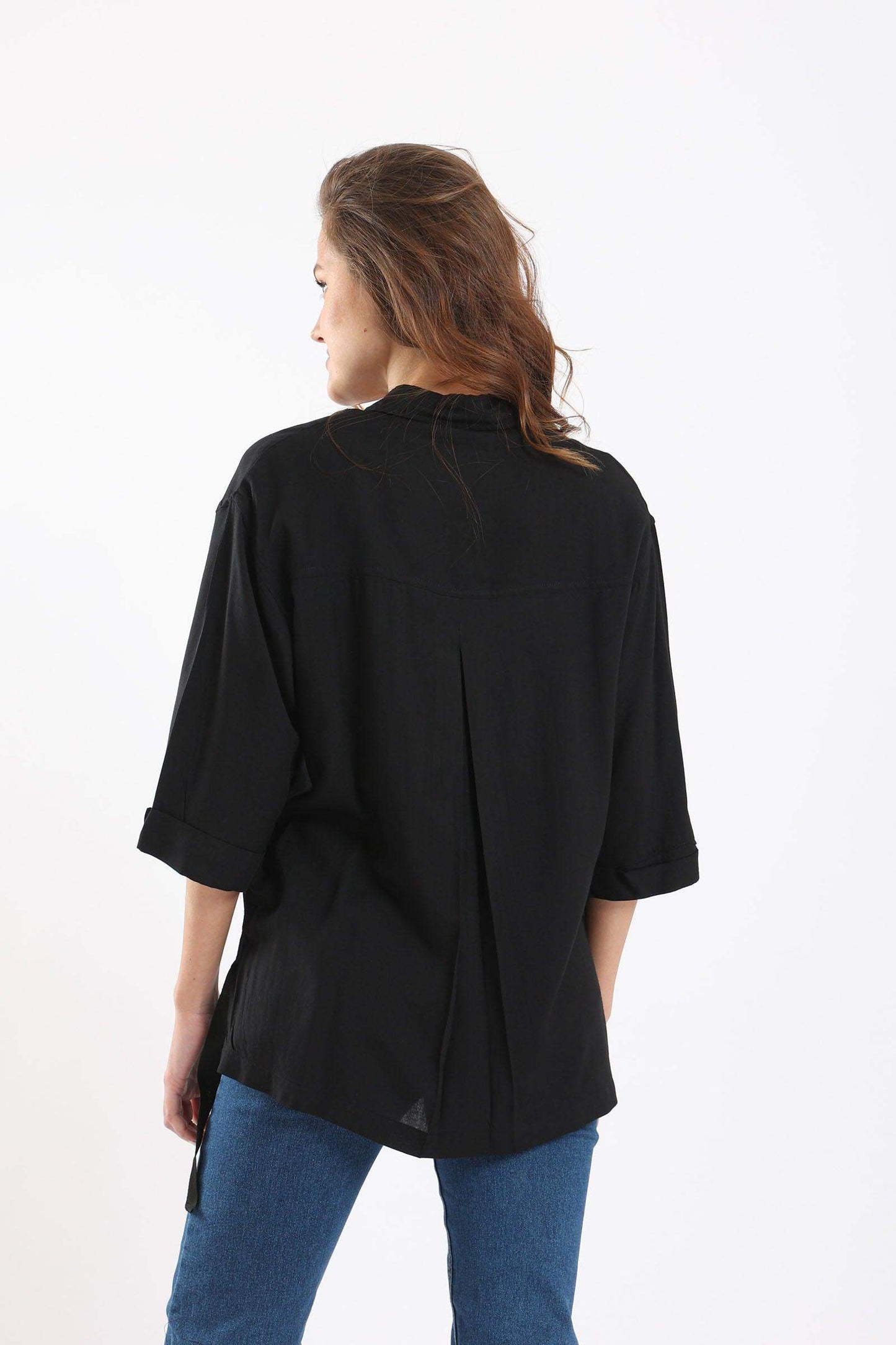 Untied Side Ribbon Shirt - Carina - ÙƒØ§Ø±ÙŠÙ†Ø§